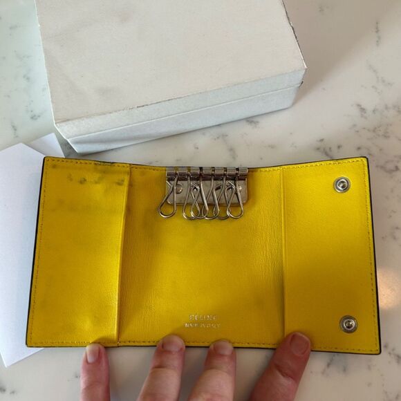 Celine 6-Key Wallet Keycase Souris Phoebe Philo Era - Picture 2 of 6